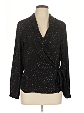 Adrianna Papell Long Sleeve Blouse