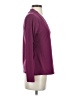 Tahari Burgundy Long Sleeve Blouse Size S - photo 4