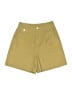 Assorted Brands Solid Yellow Tan Khaki Shorts Size L - photo 1