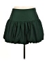 WAYF Solid Green Casual Skirt Size M - photo 1