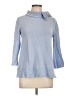 Autumn Cashmere 100% Cashmere Blue Cashmere Pullover Sweater Size L - photo 1