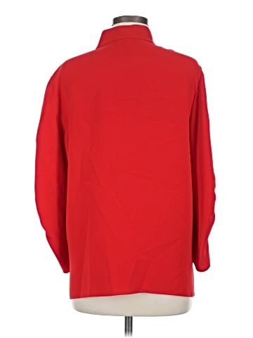Lafayette 148 New York Long Sleeve Blouse (view 2)