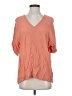BCBGMAXAZRIA Orange 3/4 Sleeve Blouse Size S - photo 1