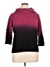 Elementz 100% Acrylic Burgundy Turtleneck Sweater Size 1X - photo 1