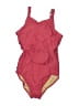 Unbranded Solid Burgundy One Piece Swimsuit Size M (estimated) - photo 1