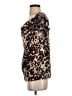 Covington Brown Short Sleeve Top Size S - photo 5