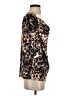 Covington Brown Short Sleeve Top Size S - photo 4