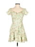 2Bella 100% Polyester Floral Green Cocktail Dress Size S - photo 1