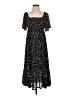 Siren Lily 100% Polyester Stars Black Casual Dress Size S - photo 1