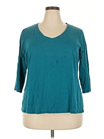 St. John's Bay 3/4 Sleeve T-Shirt (view 1)