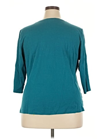 St. John's Bay 3/4 Sleeve T-Shirt (view 2)