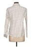 J. McLaughlin Polka Dots Ivory Long Sleeve Button-Down Shirt Size 10 - photo 2