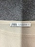 Zara Ivory Short Sleeve Turtleneck Size M - photo 7