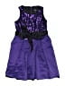 ABS Kids 100% Polyester Purple Dress Size 10 - photo 1