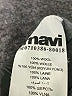 mavi 100% Wool Gray Wool Pullover Sweater Size M - photo 7