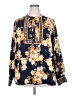 Charter Club 100% Polyester Gold Long Sleeve Blouse Size XXL - photo 1