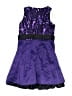 ABS Kids 100% Polyester Purple Dress Size 10 - photo 2