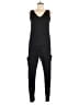 Alex & Harry Solid Black Jumpsuit Size 2 - photo 1