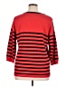Talbots Stripes Red Pullover Sweater Size XL - photo 2