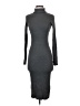 Rocorose Solid Gray Casual Dress Size S - photo 1