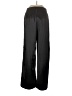 Sans Souci 100% Polyester Solid Black Track Pants Size L - photo 2
