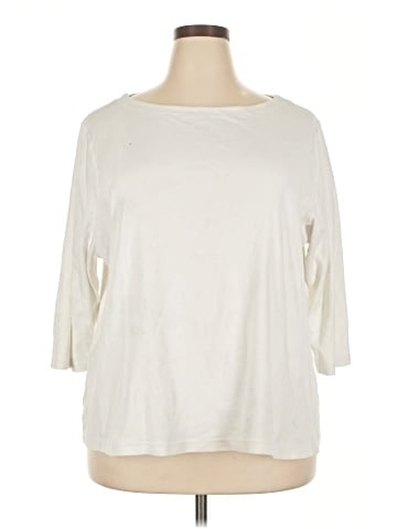 Croft & Barrow 3/4 Sleeve T-Shirt (view 1)