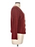 Unbranded Burgundy Cardigan Size L - photo 4