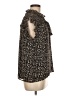 Pleione 100% Polyester Tweed Black Sleeveless Blouse Size M - photo 4