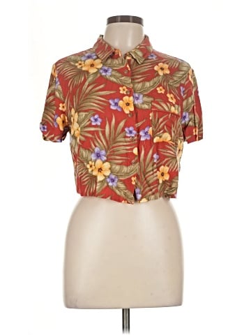 Forever 21 Short Sleeve Blouse (view 1)