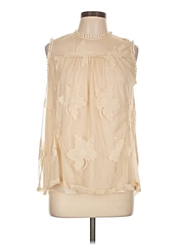 Espresso Sleeveless Blouse (view 1)