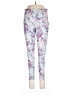 Ideology Floral Purple Active Pants Size L - photo 1