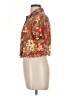 Forever 21 Tropical Brown Short Sleeve Blouse Size L - photo 5