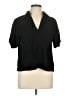 Universal Thread Black Short Sleeve Blouse Size L - photo 1