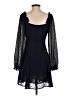 Rihoas 100% Polyester Black Casual Dress Size S - photo 2