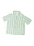 H&M Stripes Green Short Sleeve Button-Down Shirt 12-18 MO / 18 MO - photo 1