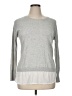 Halogen Silver Pullover Sweater Size XL (petite) - photo 1