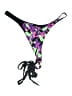 Hot Topic 100% Polyester Graphic Purple Green Swimsuit Bottoms Size Lg (0) - photo 1