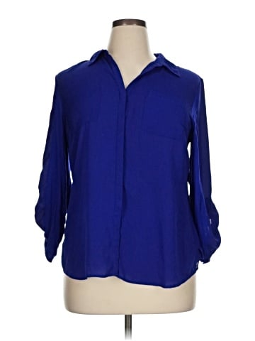 INC International Concepts 3/4 Sleeve Blouse (view 1)