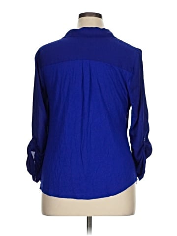 INC International Concepts 3/4 Sleeve Blouse (view 2)