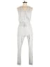 Stars Above Metallic Gray Jumpsuit Size XS - photo 1