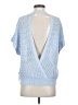 Lulus Blue Poncho Size S - photo 2