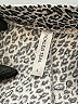 Tickled Teal Animal Print Gray Casual Skirt Size L - photo 4
