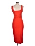 Assorted Brands Solid Orange Cocktail Dress Size L - photo 2
