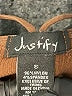 Justify Brown Sleeveless Top Size S - photo 7