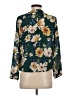 Wishful Park 100% Polyester Floral Green 3/4 Sleeve Blouse Size S - photo 2