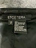 Etcetera Solid Black Casual Pants Size 2 - photo 7