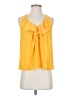 Ramy Brook 100% Polyester Yellow Sleeveless Blouse Size XS - photo 1