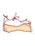 Assorted Brands Solid Orange Swimsuit Top Size S - photo 2