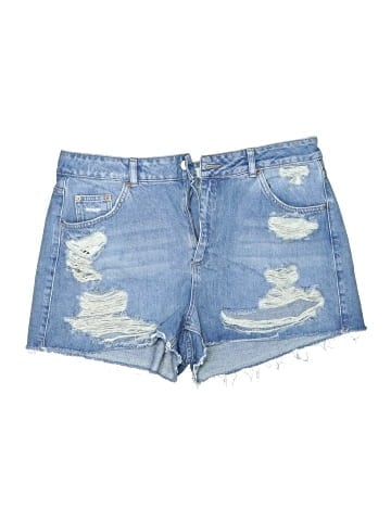 Topshop Denim Shorts (view 1)