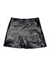 Assorted Brands Black Faux Leather Skirt Size L - photo 1